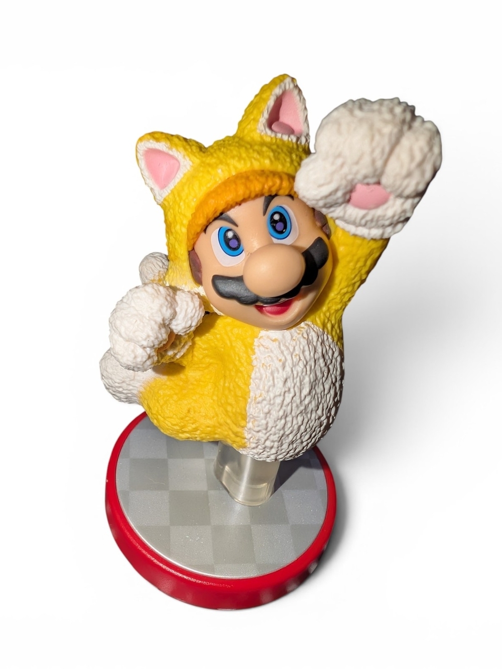 Nintendo Switch Super Mario Yellow CAT Amiibo 3D Mario World Bowser's Fury